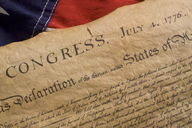 Declaring Independence Then & Now